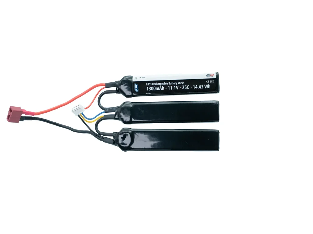 11.1v Li-Po Battery 1300 mAh, 25C, 3 stick, T-Plug - Bild 2