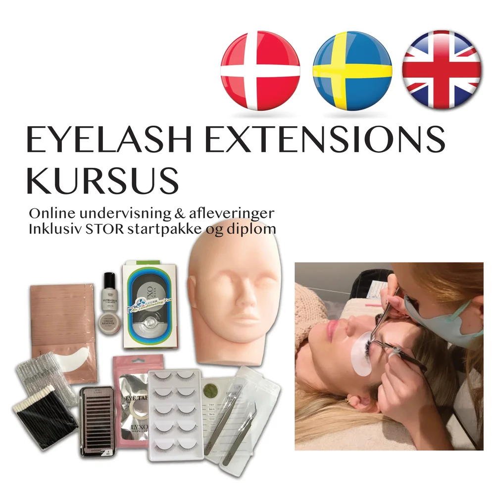 Ögonfransförlängningskurs (ONLINE) Ögonfransförlängningskurs (ONLINE)