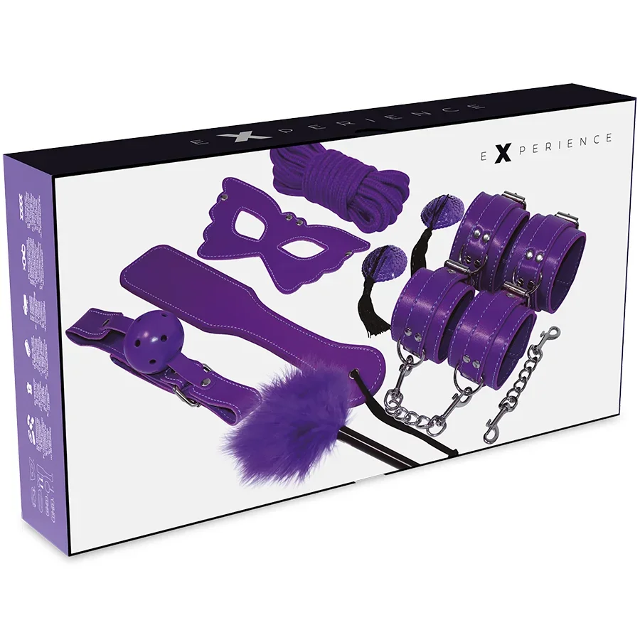 BDSM FETISCHSET VIOLETT - Bild 3