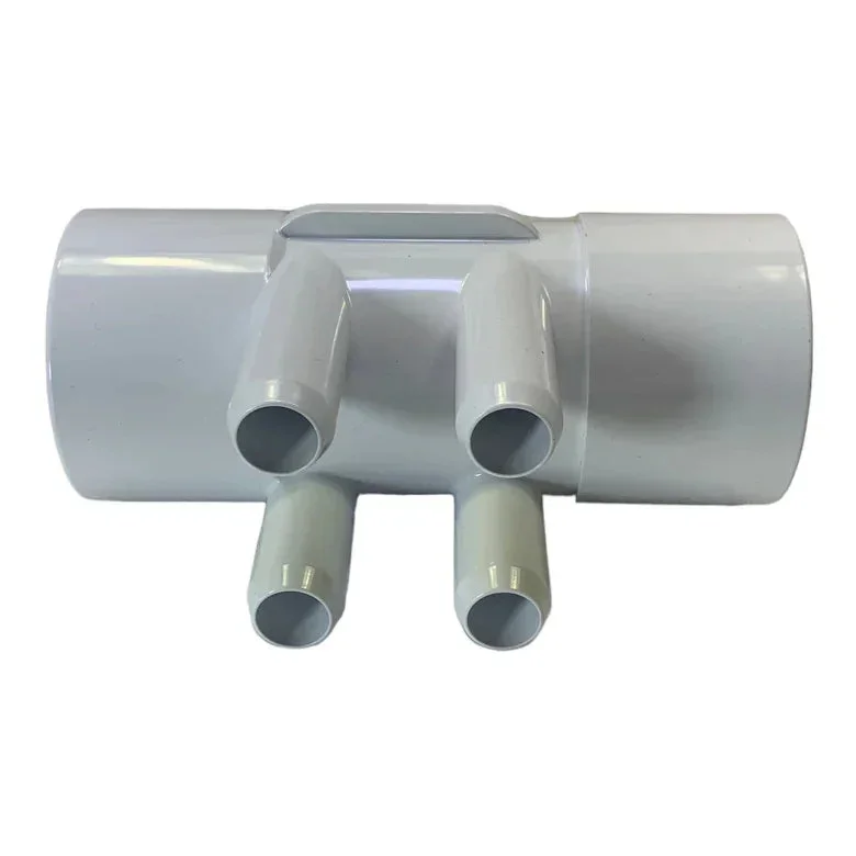 PVC Fördelare 2"/2" hona/hona samt 4x3/4" hane CS - Bild 2