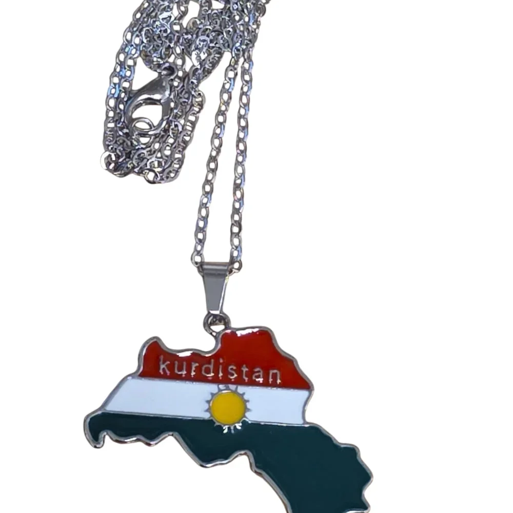 Halsband Kurdistan – Silverfärgad - Bild 2
