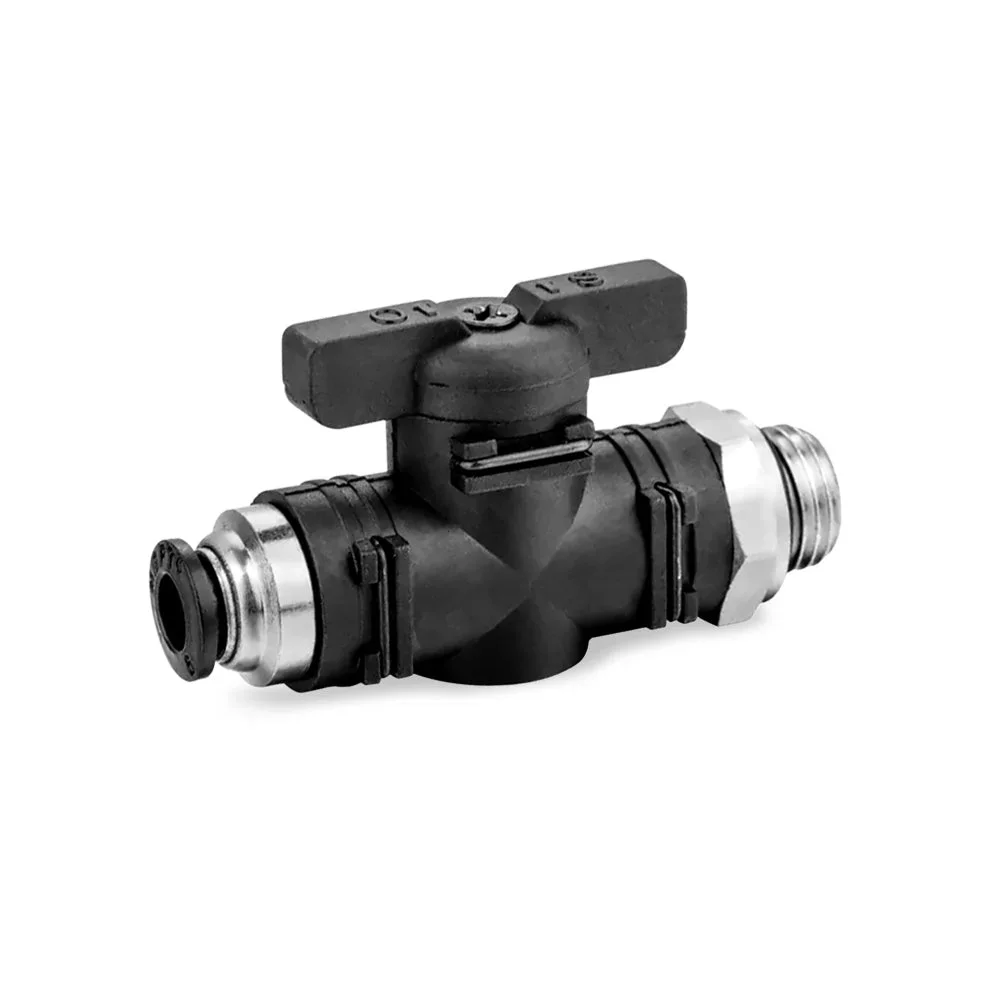 1/4 BSPP Petcock Ball valve for 8 mm hose
