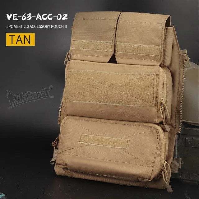 WST JPC 2.0 Zipper Back Panel TYPE 2 WST JPC 2.0 Zipper Back Panel TYPE 2