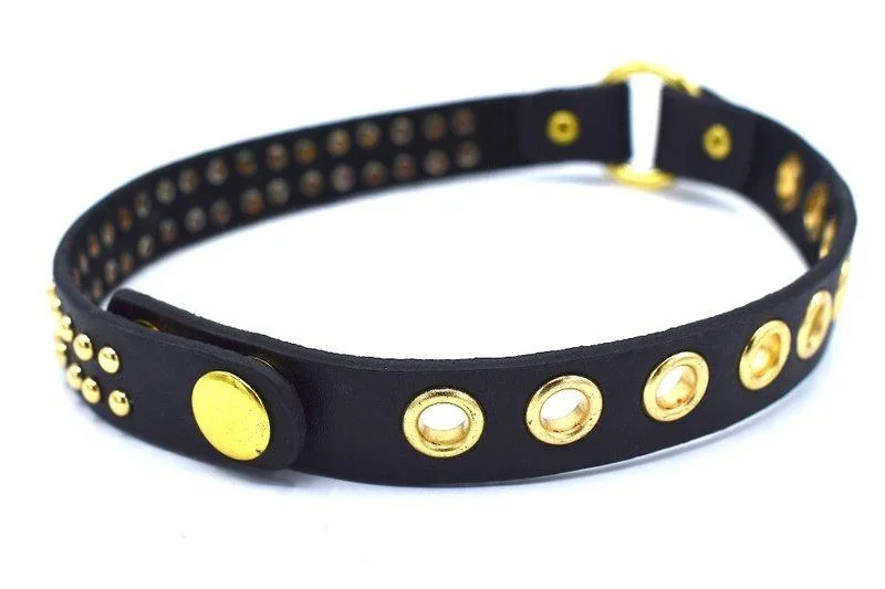 Nithalsband runda nitar med ring - Bild 2