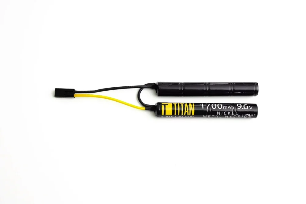 TITAN NiMH Batteri 9.6V 1700mAh – Nunchuk (Dual) Small Tamiya TITAN NiMH Batteri 9.6V 1700mAh – Nunchuk (Dual) Small Tamiya