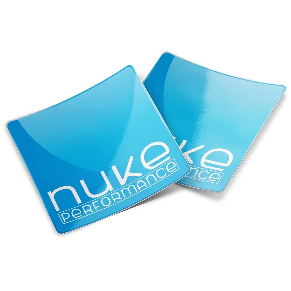 2 pcs Nuke Performance Sticker 80x80mm 2 pcs Nuke Performance Sticker 80x80mm