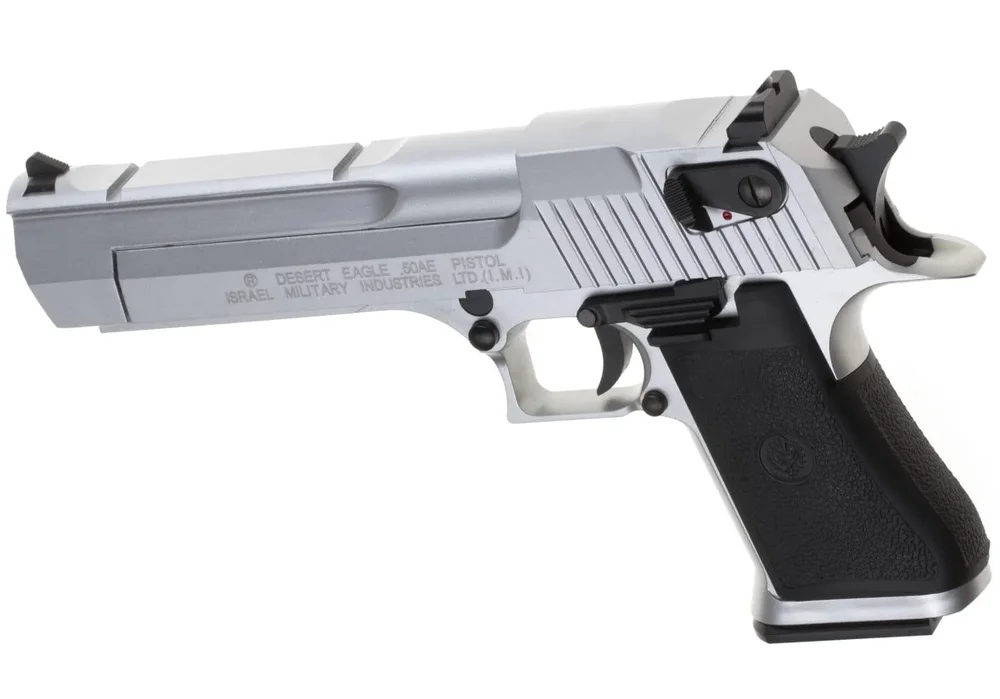 KWC Desert Eagle .50 AE CO2 Blowback Airsoft Pistol - Krom - Bild 2