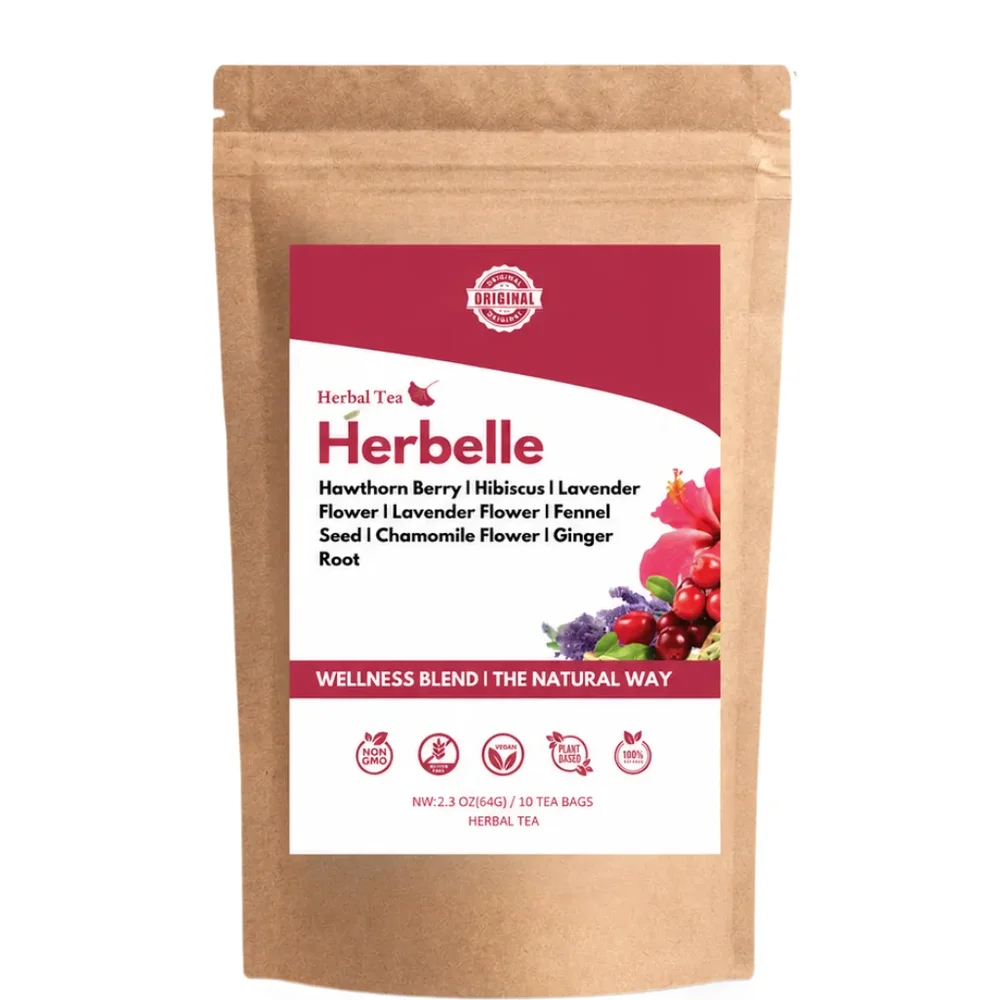 Herbelle® | Drick vårt te för att stödja hjärtats hälsa – säg hejdå till blodtryckstoppar! - Bild 2