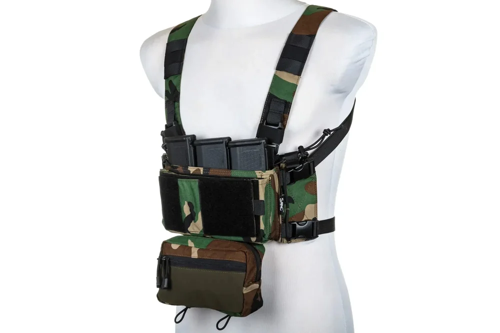 Specna Arms Tactical Adaptive V2 Woodland Chest Rig Vest - Bild 1