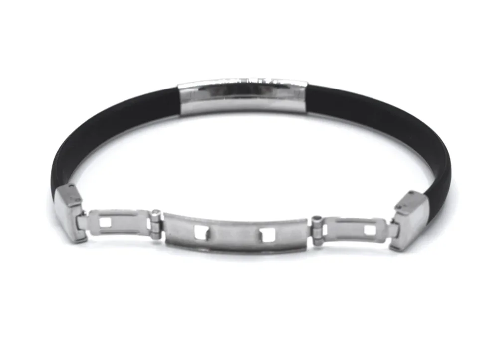 Våg svart armband - Bild 2