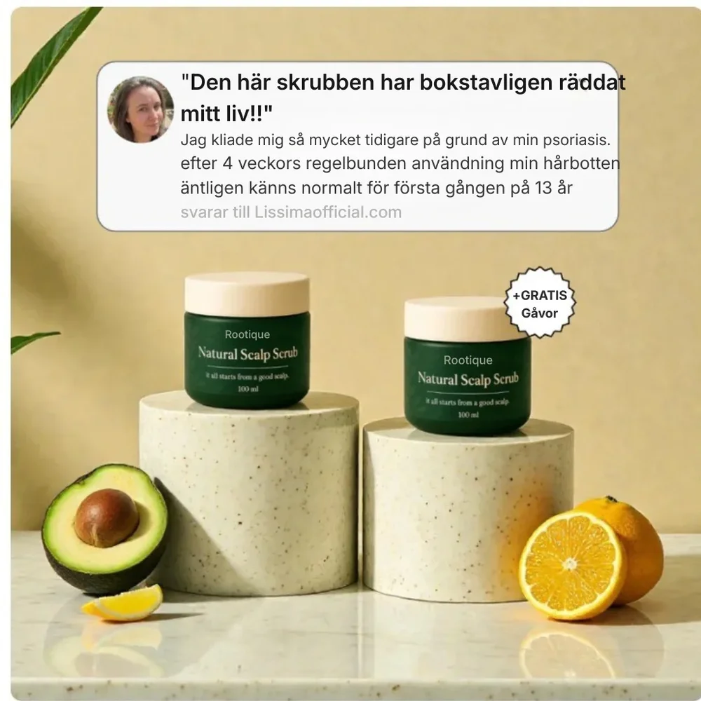 Rootique® | Ett nytt sätt att lindra klåda och fjällande hårbotten – utan steroider - Bild 1
