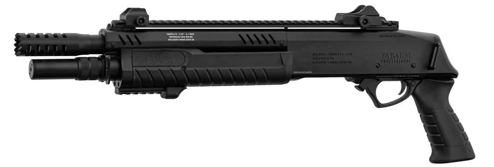 FABARM STF12 Short gasdrevet shotgun-replika – sort - Bild 2