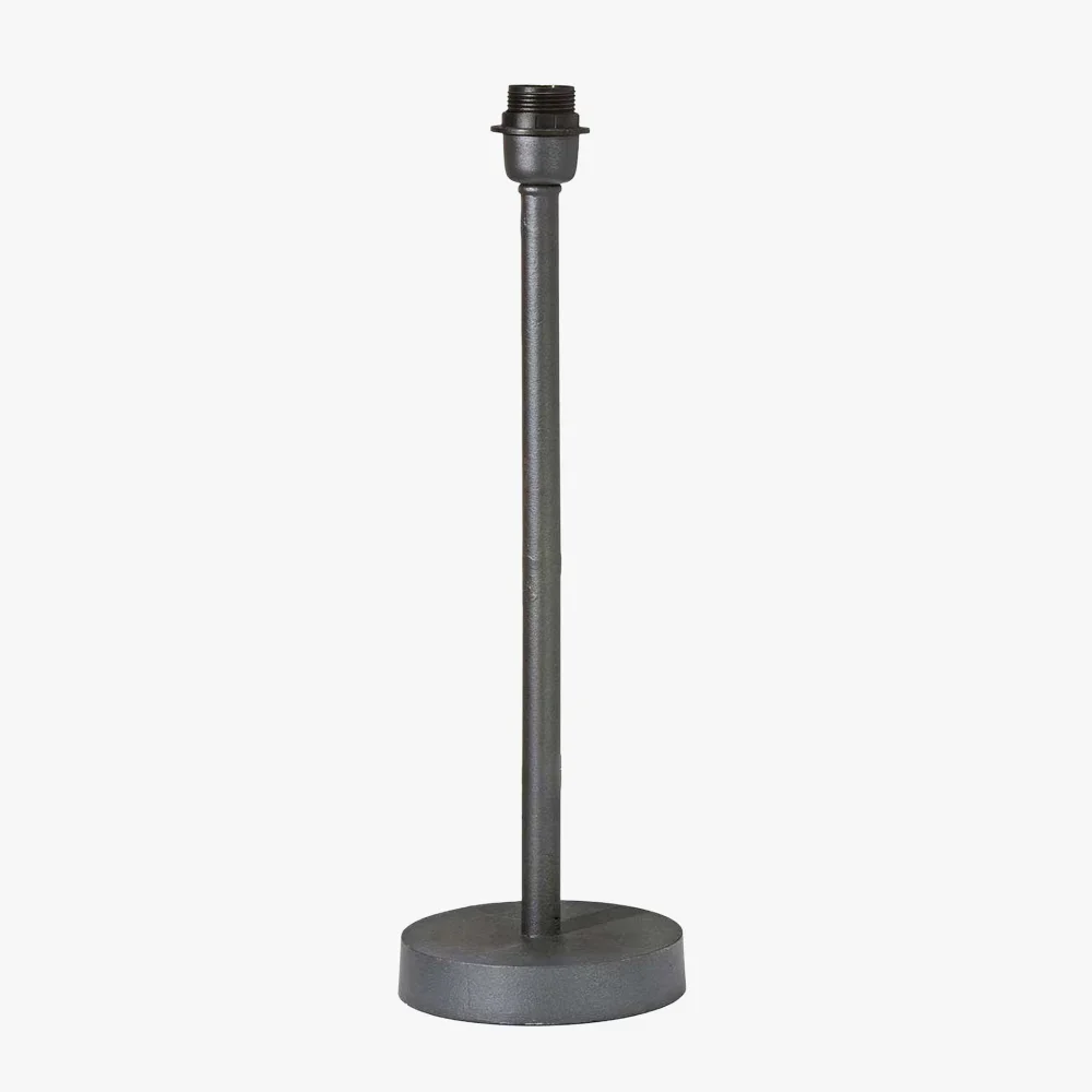 Columbus Lamp Base – Industrial Grey 35cm Columbus Lamp Base – Industrial Grey 35cm