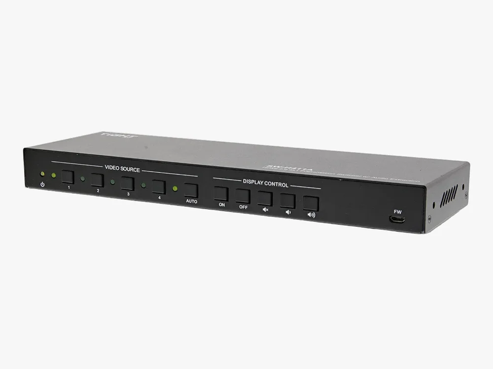 18G HDMI 2.0 4x1 Presentation Switcher – Tight AV SW-H411A - Bild 3