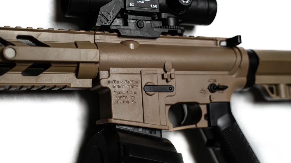 M4 Viper Gel Blaster – Tan/Sort M4 Viper Gel Blaster – Tan/Sort