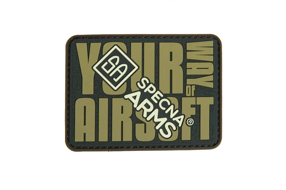 Specna Arms Your way of Airsoft patch Green