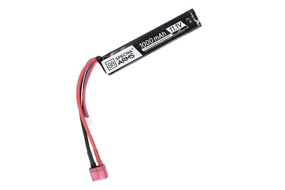 Specna Arms 11.1V 1000mAh 20C T-Connect LiPo battery (Deans) - Bild 1