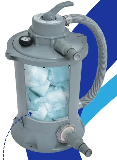 PureFlow® Filtermedia 130 g – Ersätter 10 kg Filtersand | Polymerfilter för Sandfilter - Bild 3