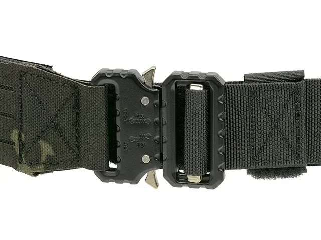 Taktisk bælte, laser-cut – str. XL – Multicam Black - Bild 2