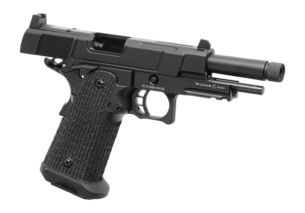 Army Armament R504 Full Metal GBB - Black - Bild 3