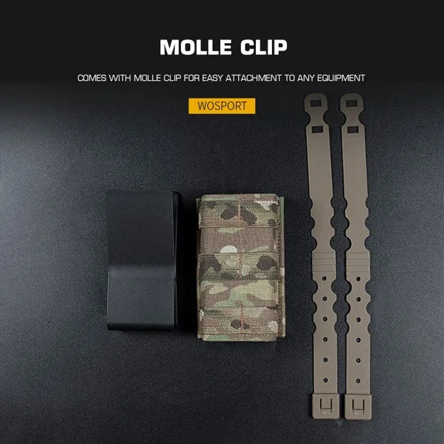 WST FAST Type 5.56 (M4) Magazine MOLLE Pouch, Long - Bild 3