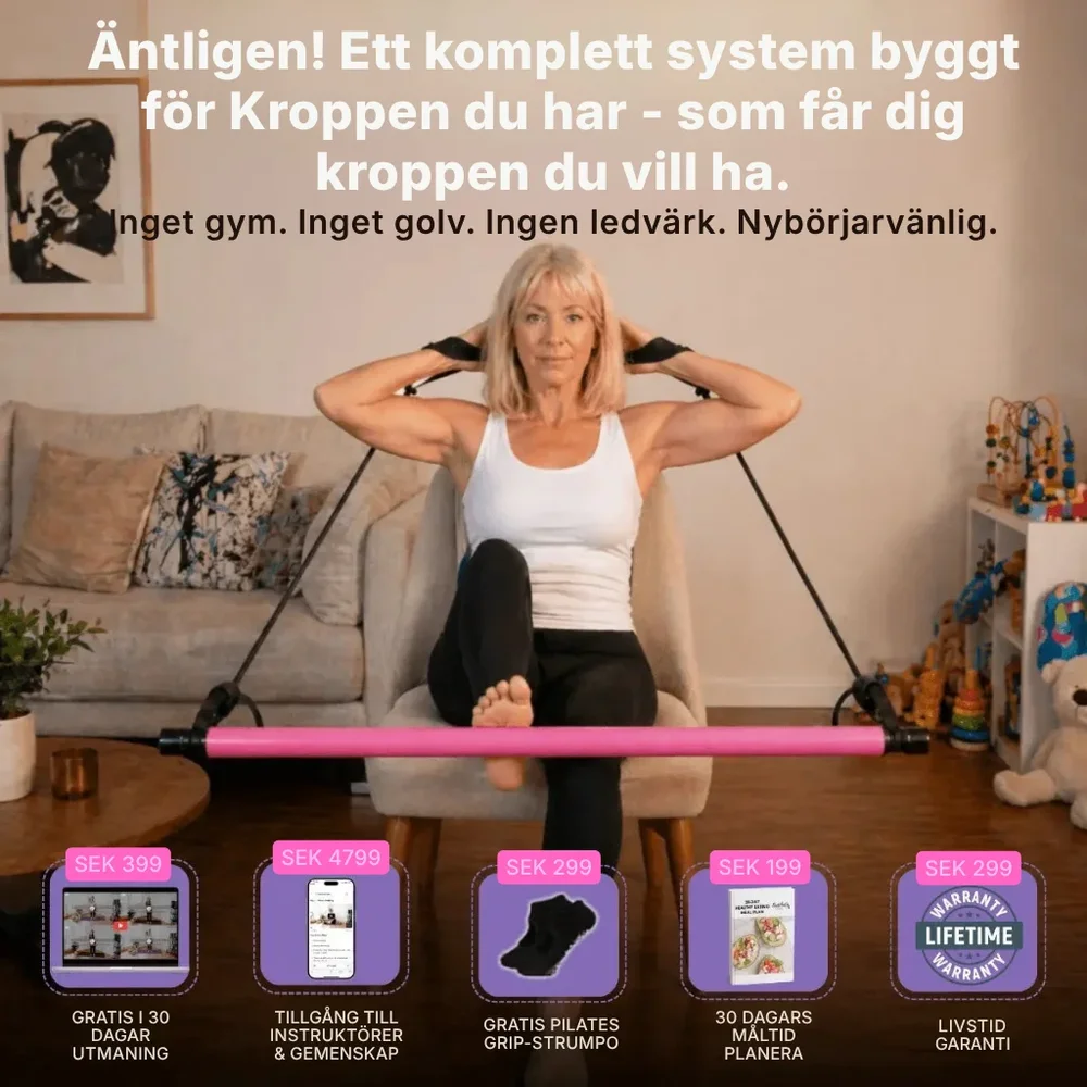 Sculptelle® | Korta, ledvänliga pass som hjälper dig bygga styrka, öka rörligheten och känna dig mer aktiv – direkt från stolen. - Bild 1