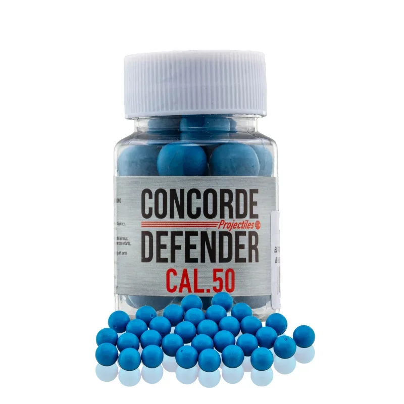 .50 Cal Rubber Defense Balls