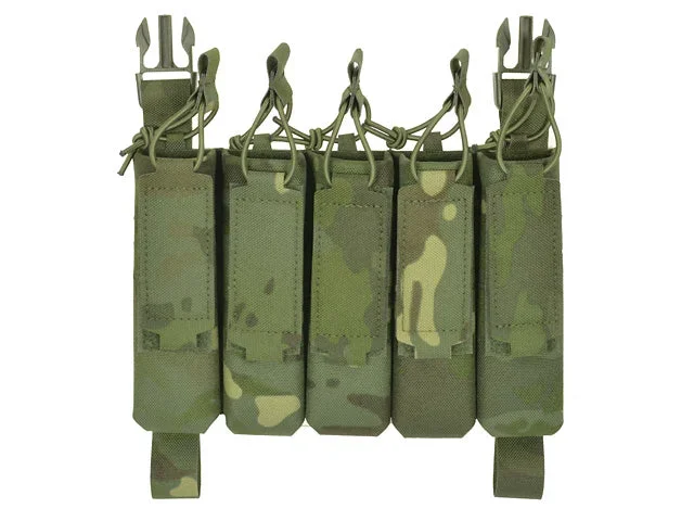 MP5-lomme til 5 magasiner, Buckle Up, laser-cut – Multicam Tropic