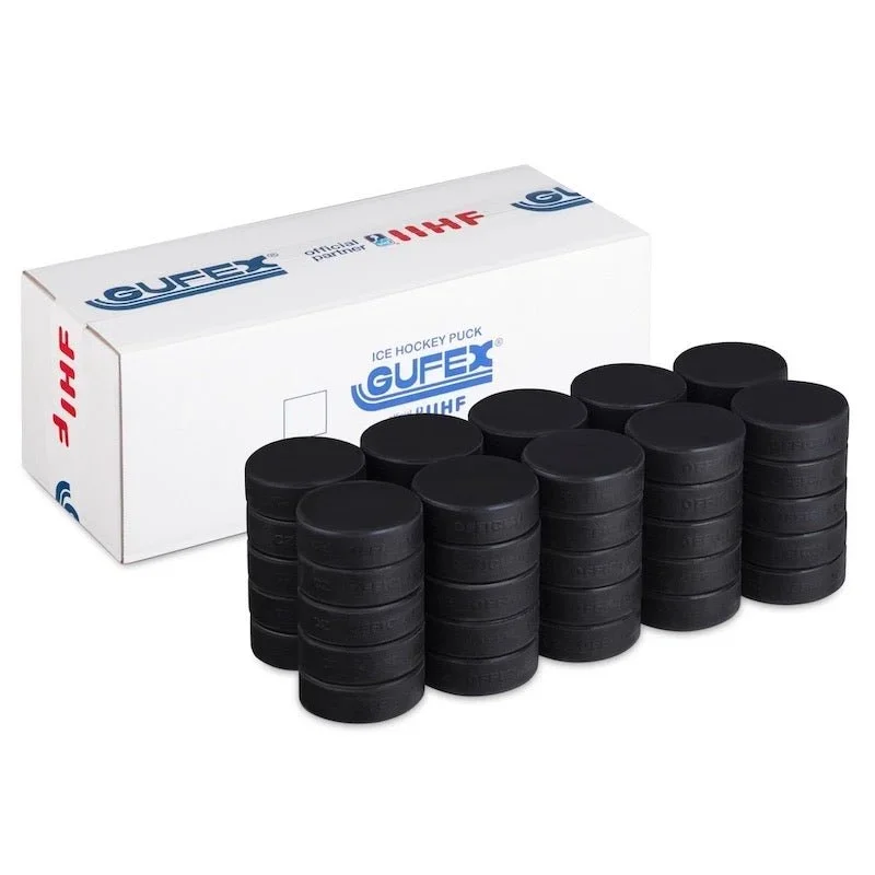 Gufex Official IIHF Hockey Puck 50-pack Gufex Official IIHF Hockey Puck 50-pack