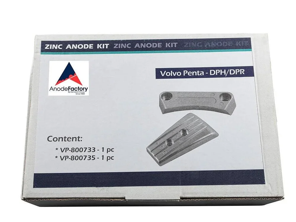 Zinkanod Volvo, typ DPH/DPR kit, motor 3588746 + 3588745, RKITVOLVODPH/DPR - Bild 2