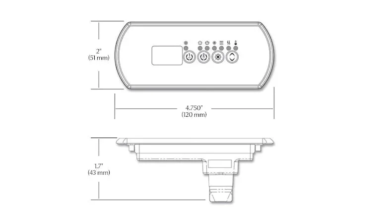 Display Gecko IN.K200 - 1 PUMP med etikett - Bild 3
