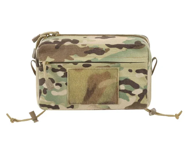 Universallomme med to rum og monteringspanel, laser-cut – Multicam Universallomme med to rum og monteringspanel, laser-cut – Multicam