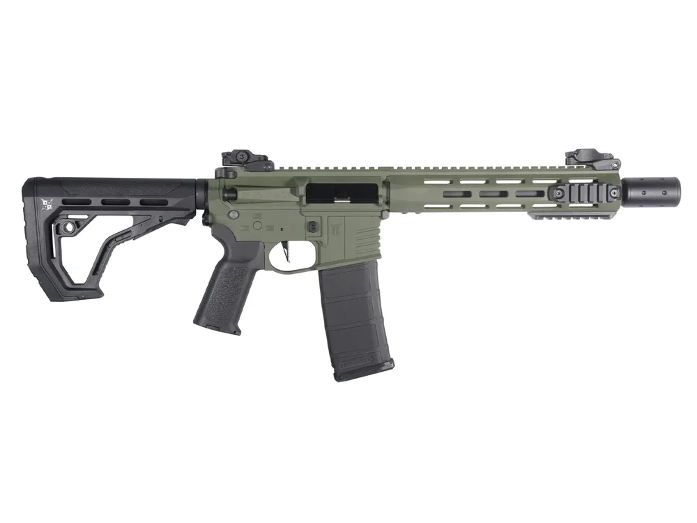 Delta Armory M4 AR15 M-LOK SilentOps 10" Charlie EAGLE, Olive - Bild 2