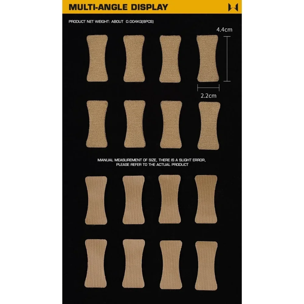 WST VELCRO PATCH Cable Organizer, 8 Pcs - Bild 2