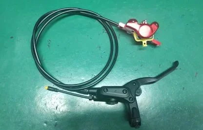 Left Brake Assembly with cable, brake pad, brake caliper (conjunto de freno izquierdo ensamblado) for Inmotion RS - Bild 3