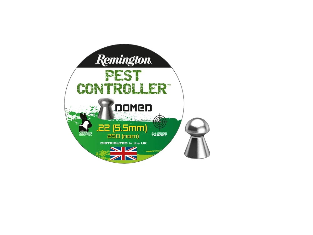 Remington Pest Controller Domed hagl, 5,5 mm, 15.5 grs, 250 stk Remington Pest Controller Domed hagl, 5,5 mm, 15.5 grs, 250 stk