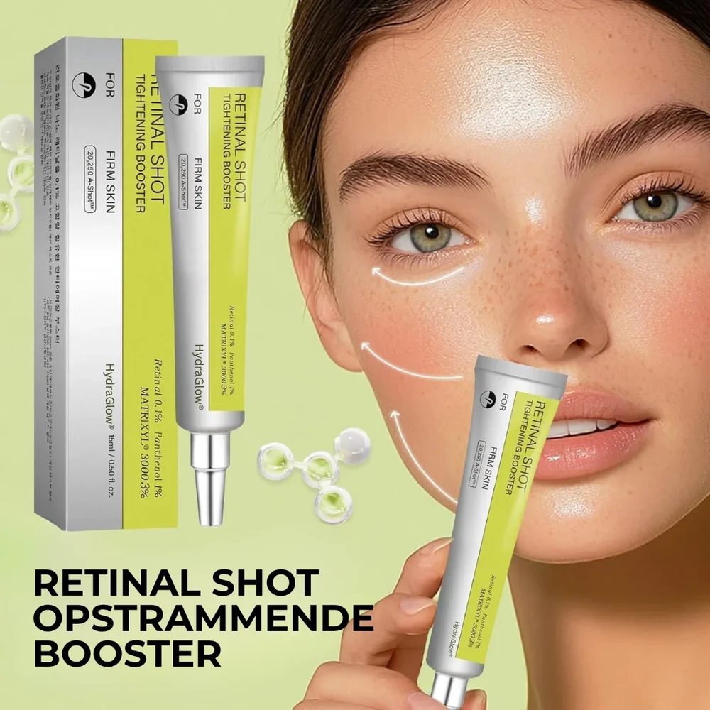 HydraGlow® | Botox & Vita-A Retinol Shot Rynkeförbättrande Fastgöringskräm - Återfå ungdomlig hud nu - Bild 1