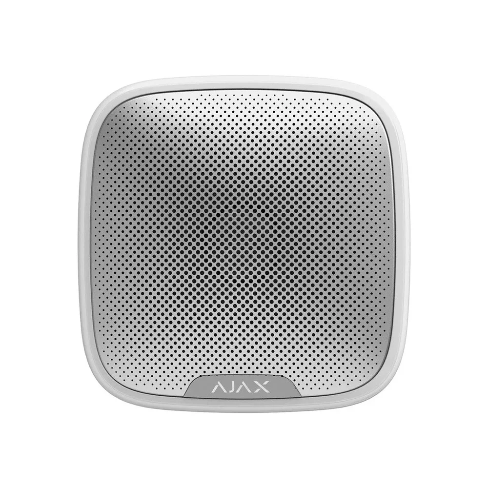 AJAX StreetSiren (8EU) ASP white | Outdoor Siren | Vit AJAX StreetSiren (8EU) ASP white | Outdoor Siren | Vit