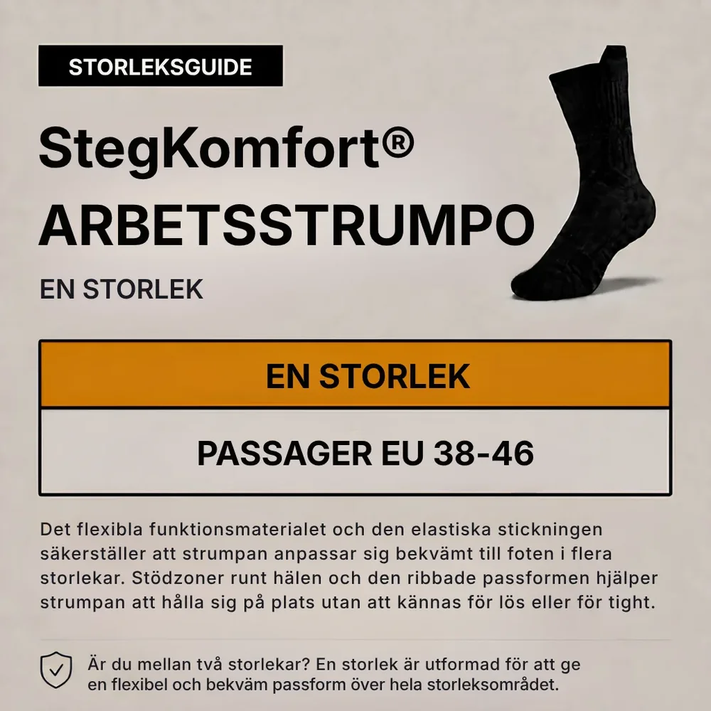 StegKomfort® Arbetsstrumpor - Bild 3