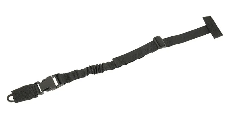 1-punkts bungee-sling med MOLLE-fæste – sort