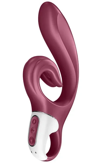 Satisfyer Love Me – Vattentät Rabbitstav med Dubbla Motorer - Bild 1