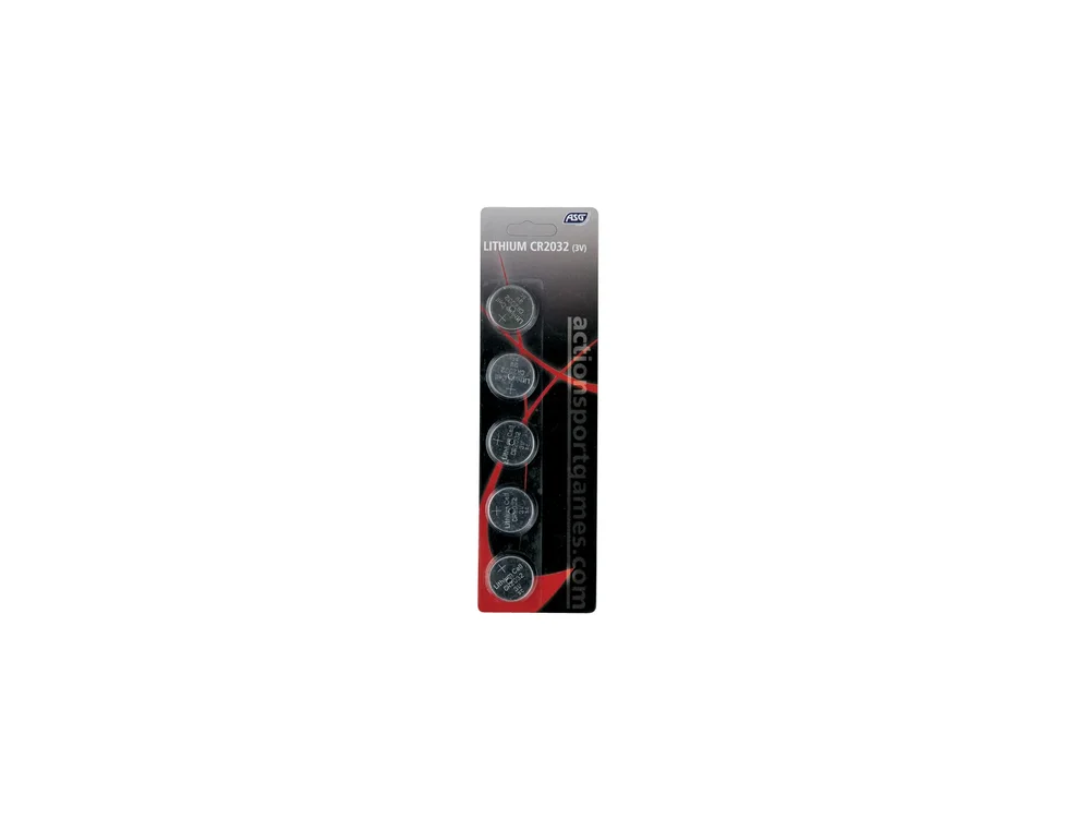 3V Lithium Batteri, CR2032, 5 stk. 3V Lithium Batteri, CR2032, 5 stk.