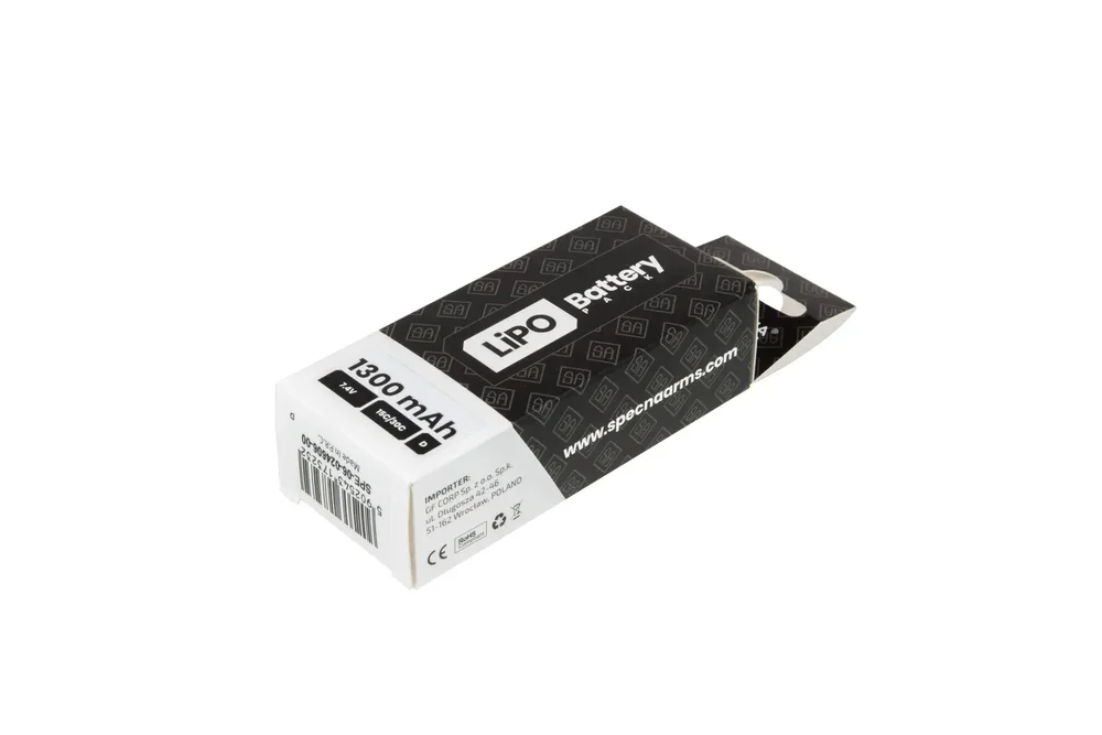 LiPo 7,4V 1300mAh 15/30C Batteri – T-Connect (Deans) LiPo 7,4V 1300mAh 15/30C Batteri – T-Connect (Deans)