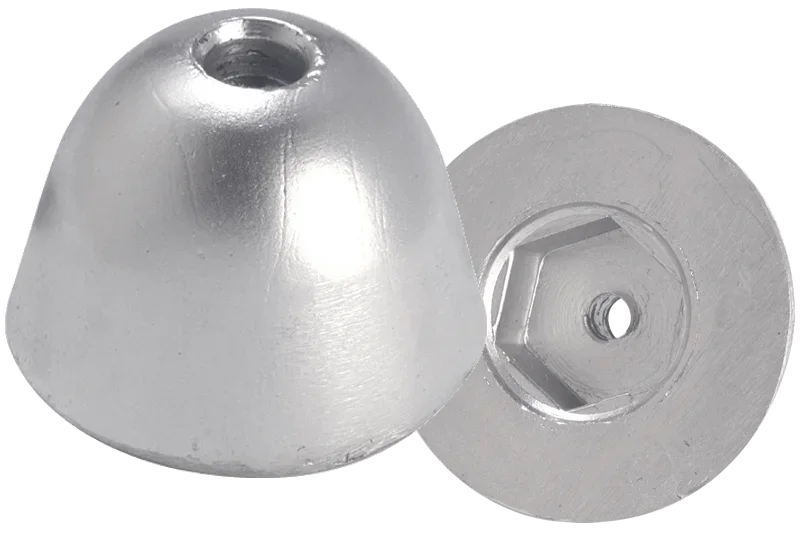 Zinkanod bogpropeller, konisk, 0.171KG/0.38LB, 7mm/0,28in, R801051 - Bild 1