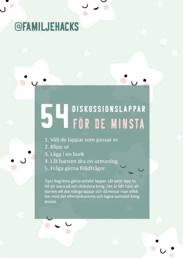 Diskussionslappar💥Storpack!💥 över 500 st (PDF-format) - Bild 3