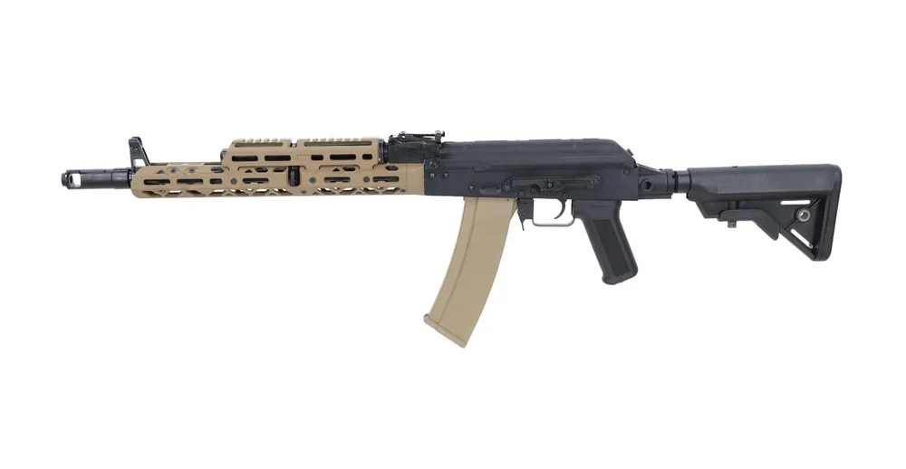 KPYK AK SA-PJ14 PRIME BLDC AEG Assault Rifle – Half-Tan KPYK AK SA-PJ14 PRIME BLDC AEG Assault Rifle – Half-Tan