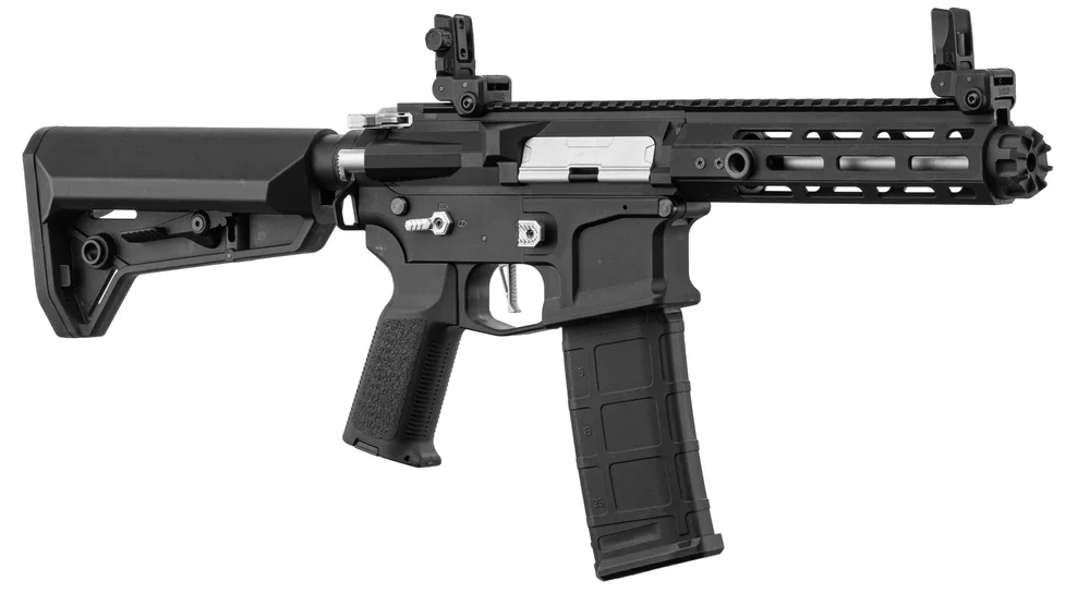 LT-32 Hellion NSR AEG-replika, komplet pakke – sort/sølv - Bild 3