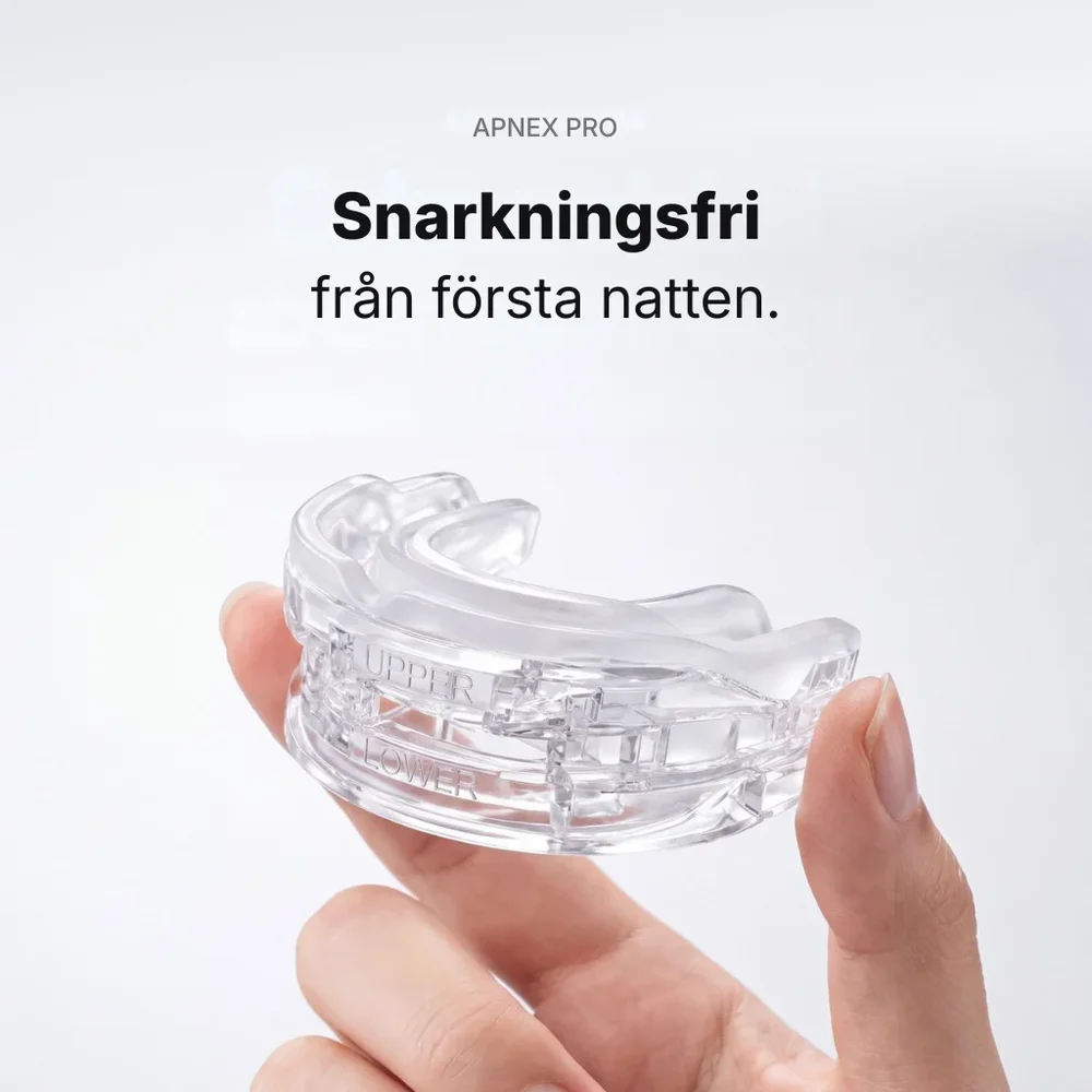 Apnex Pro® | Får snarkningen att upphöra redan från första natten - Bild 1