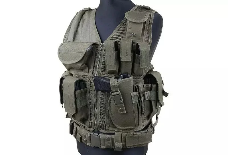 KAM-39 TAKTISK VEST - OLIVEN - Bild 1