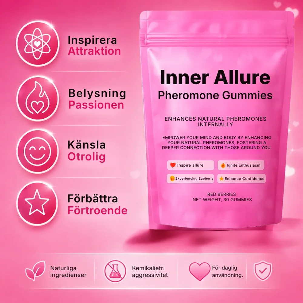 Inner Allure® Feromongummibonbons för kvinnor | Dagligt stöd för självförtroende, attraktionskraft och kvinnlig utstrålning - Bild 1